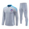 Atlético Madrid Trainings Sweatshirt Quarter-zip 2024-25 Grijze - Heren